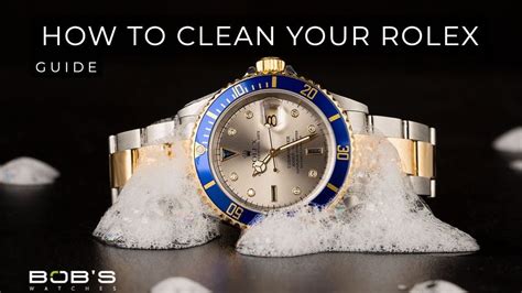 pulire rolex a casa|how to clean rolex.